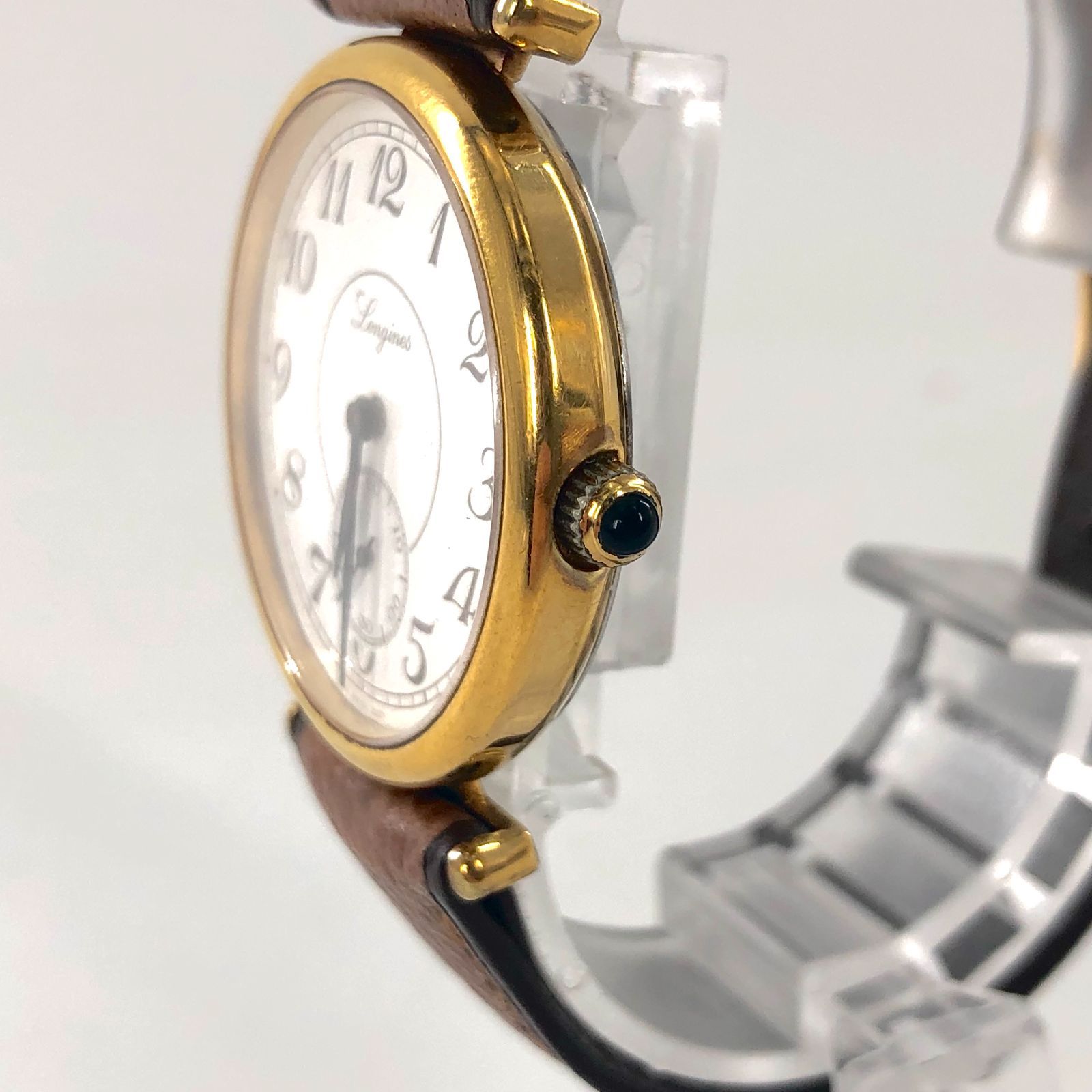 LONGINES ロンジン 846 3207 SS×レザー/手巻き スモールセコンド