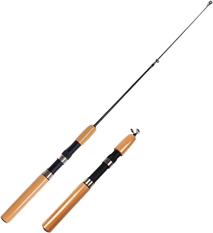 CHASO 釣り竿 セット 75cm コンパクトロッド 振り出しロッド 穴