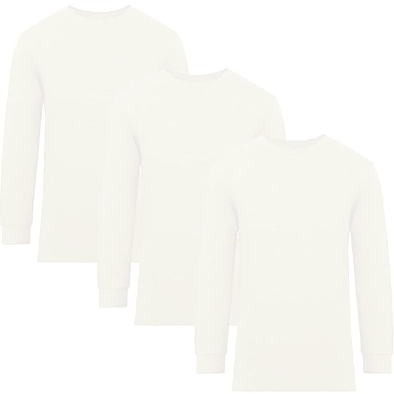 [fun.] WARMACTIVE メンズ クルーネック 3枚セット WHITE 2L 帝人フロンティア企画 0