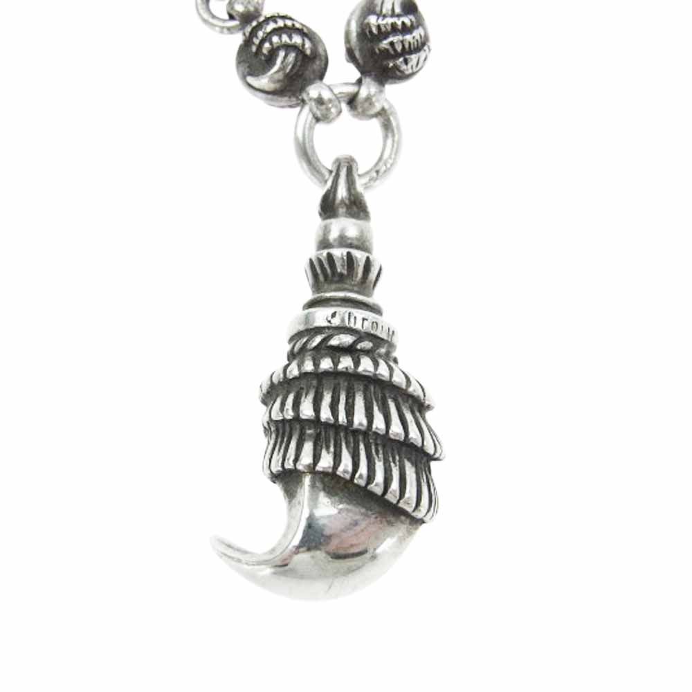 CHROME HEARTS クロムハーツ（原本無） CROW クロウ ボール ネックレス