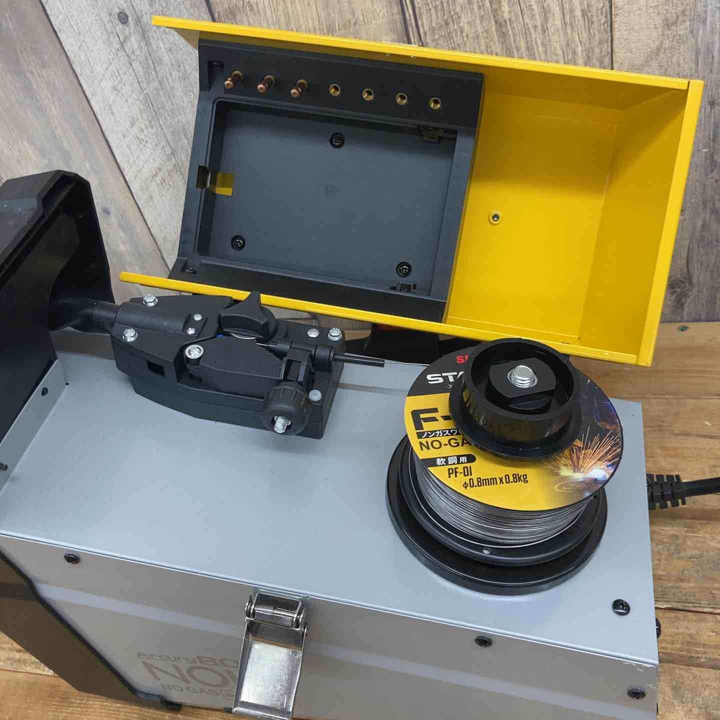 100V インバータノンガス半自動溶接機