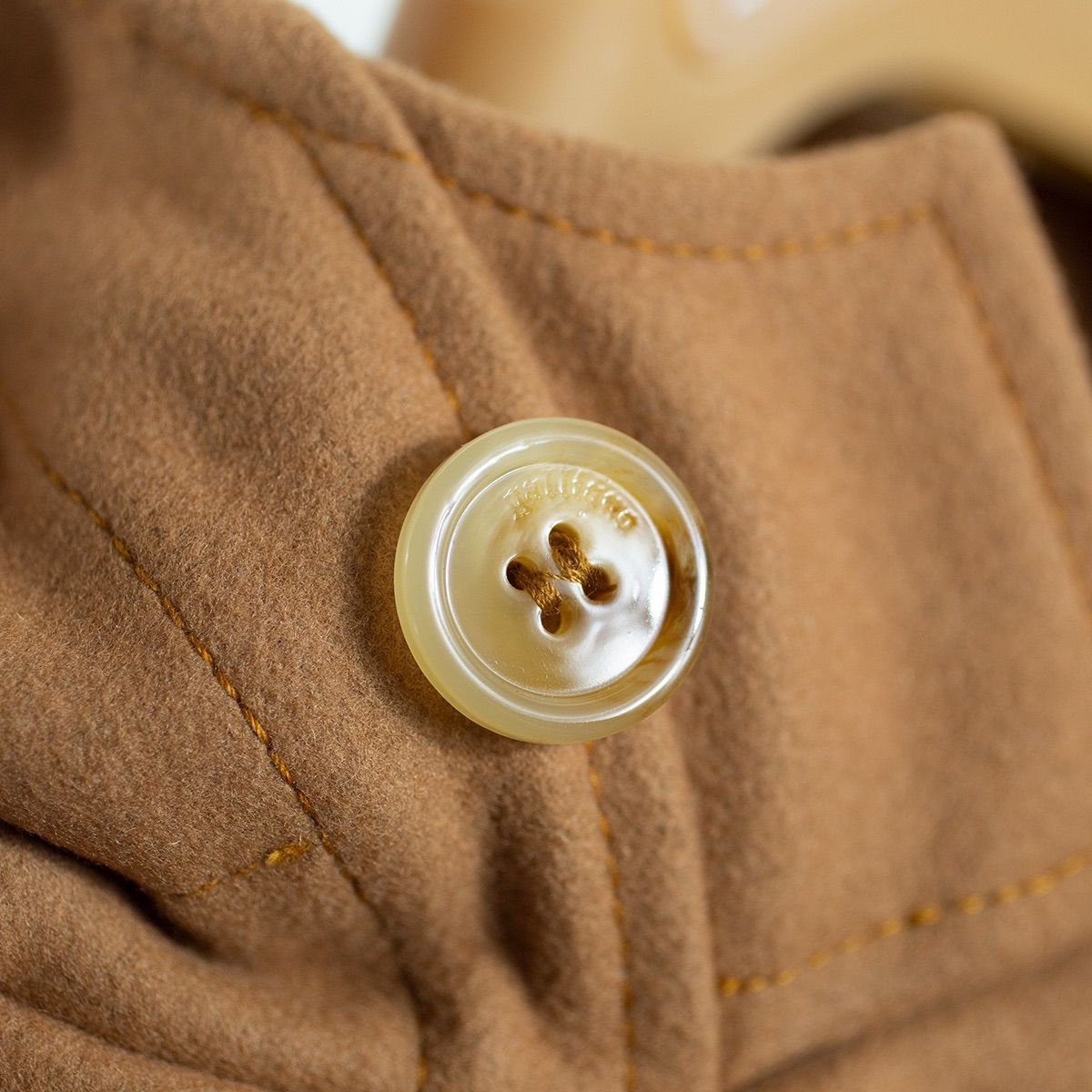Dulcamara フラノダブルショートコート Dulcamaraのよそいきダブルショートコート。 | IDIOME homme.