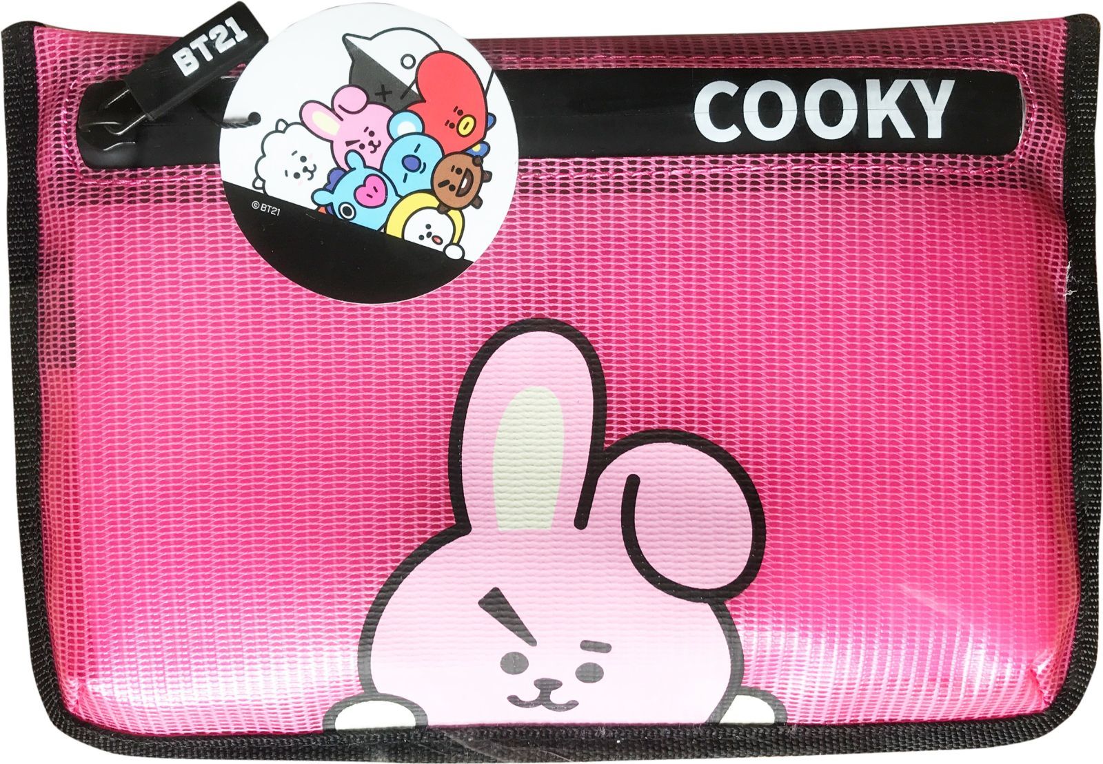 希少 公式 新品 BTS BT21 ジョングク愛用 ポーチ サコッシュ