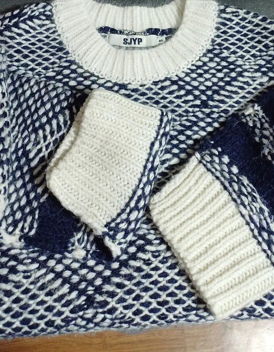 送料無料も! The HANDSOME SJYP パターン ニット 55 チゼル 66 【使い勝手の良い】