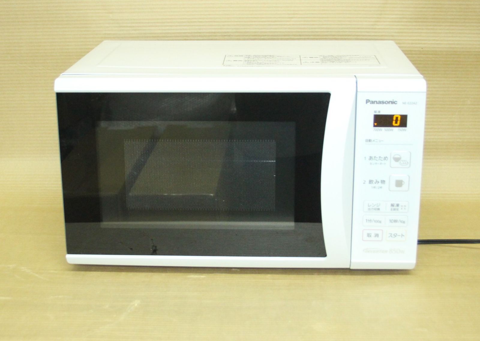 78599☆Panasonic 電子レンジ NE-E22A2-W - メルカリ