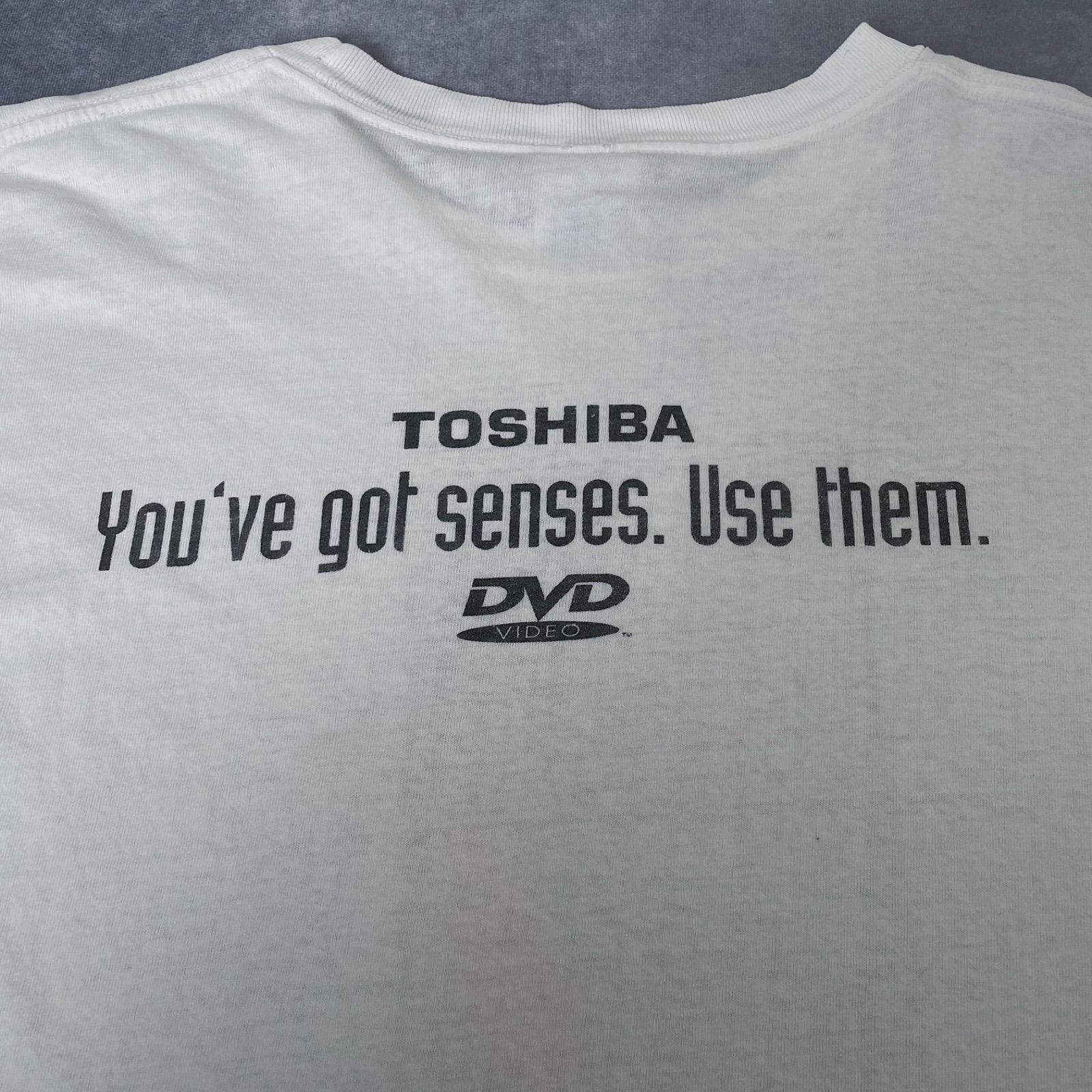 90s Tシャツ 東芝 TOSHIBA 企業 ヴィンテージ 古着 apple