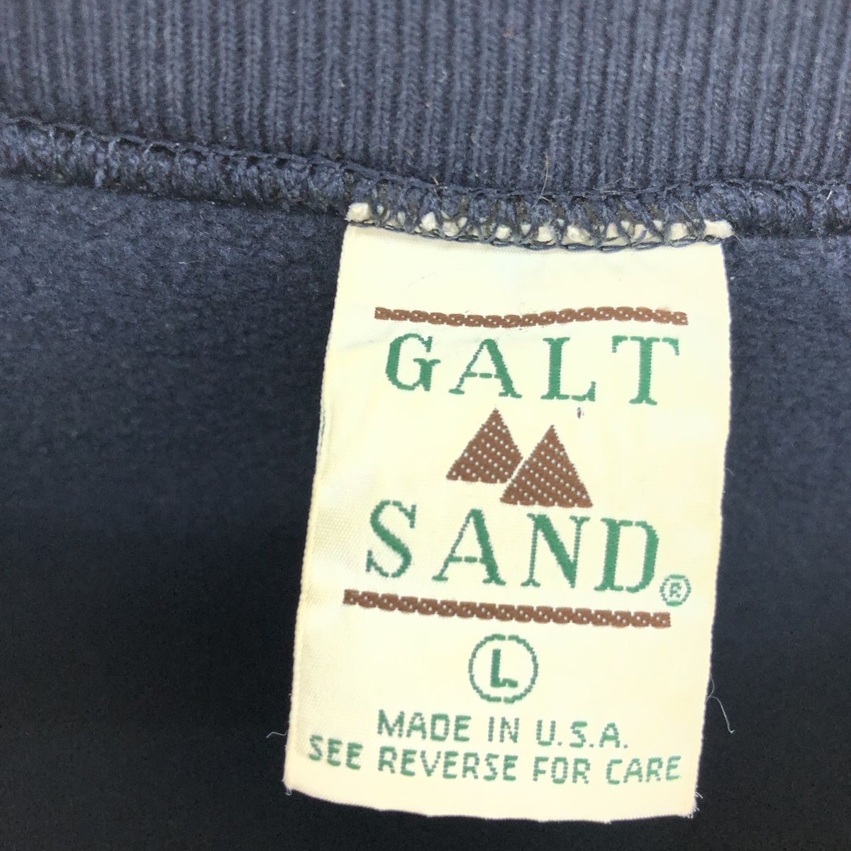 古着 90年代 GALT SAND カレッジスウェットシャツ トレーナー USA製 