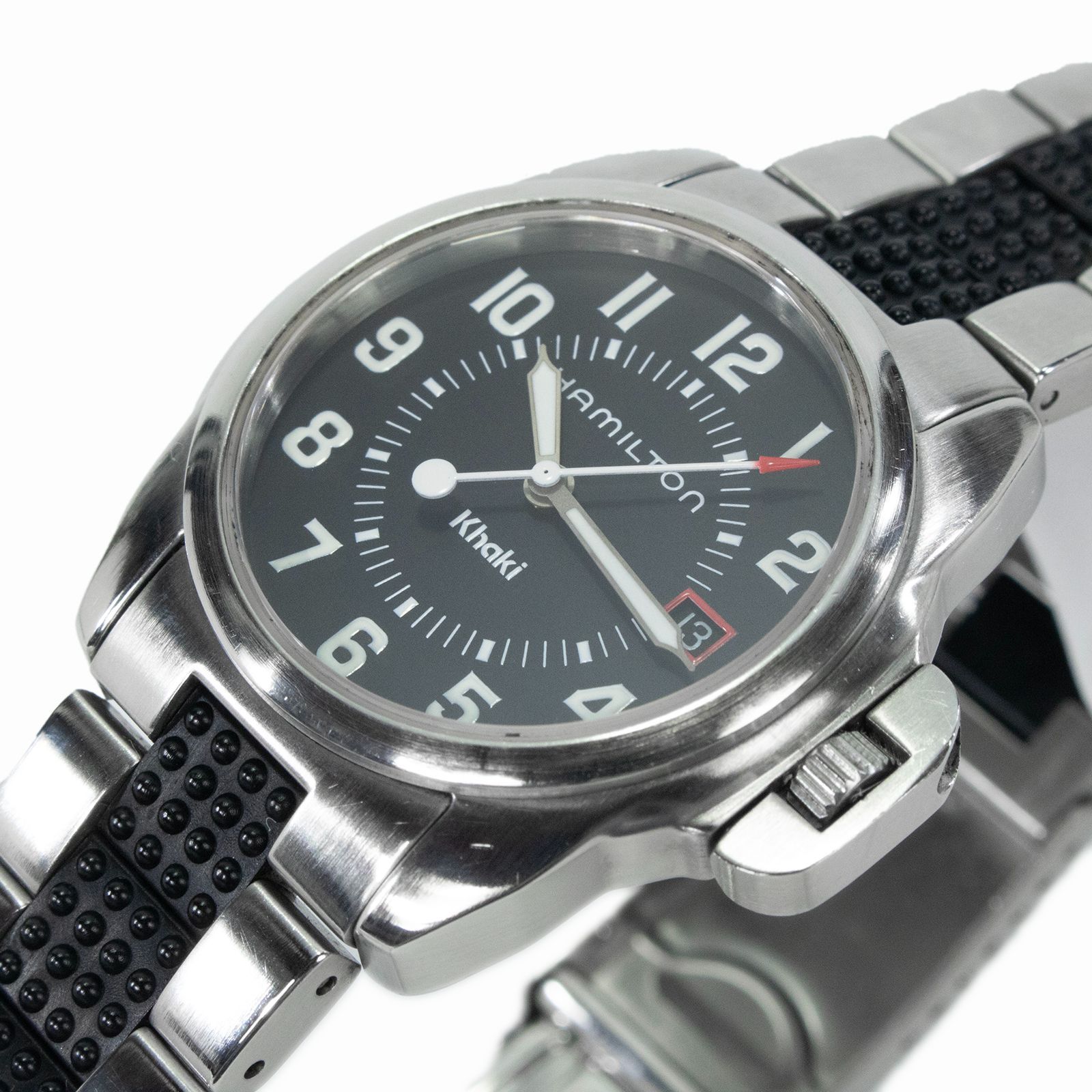 送料無料 ハミルトン 腕時計 クォーツ メンズ カーキアクション 6301