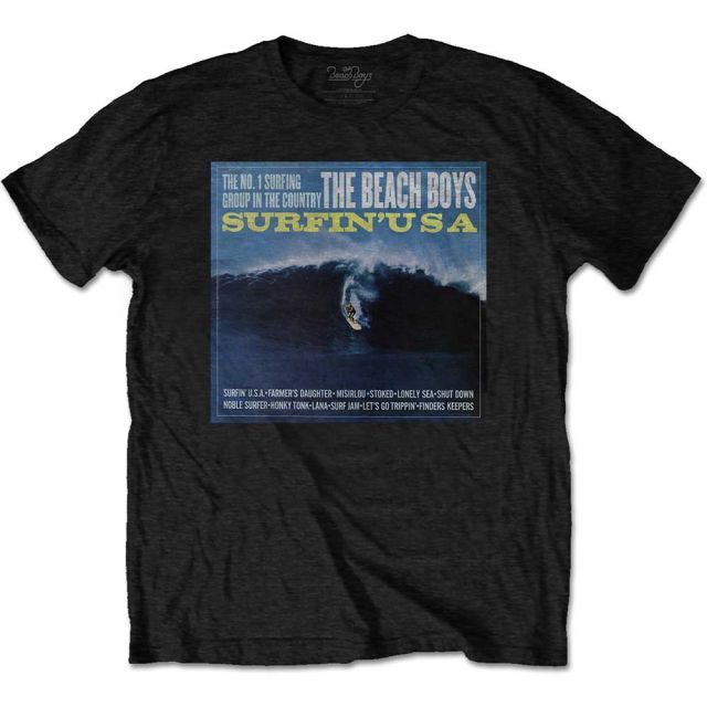 国内外の人気集結！ THE Tシャツ / USA Surfin' - ビーチボーイズ BOYS BEACH 洋楽