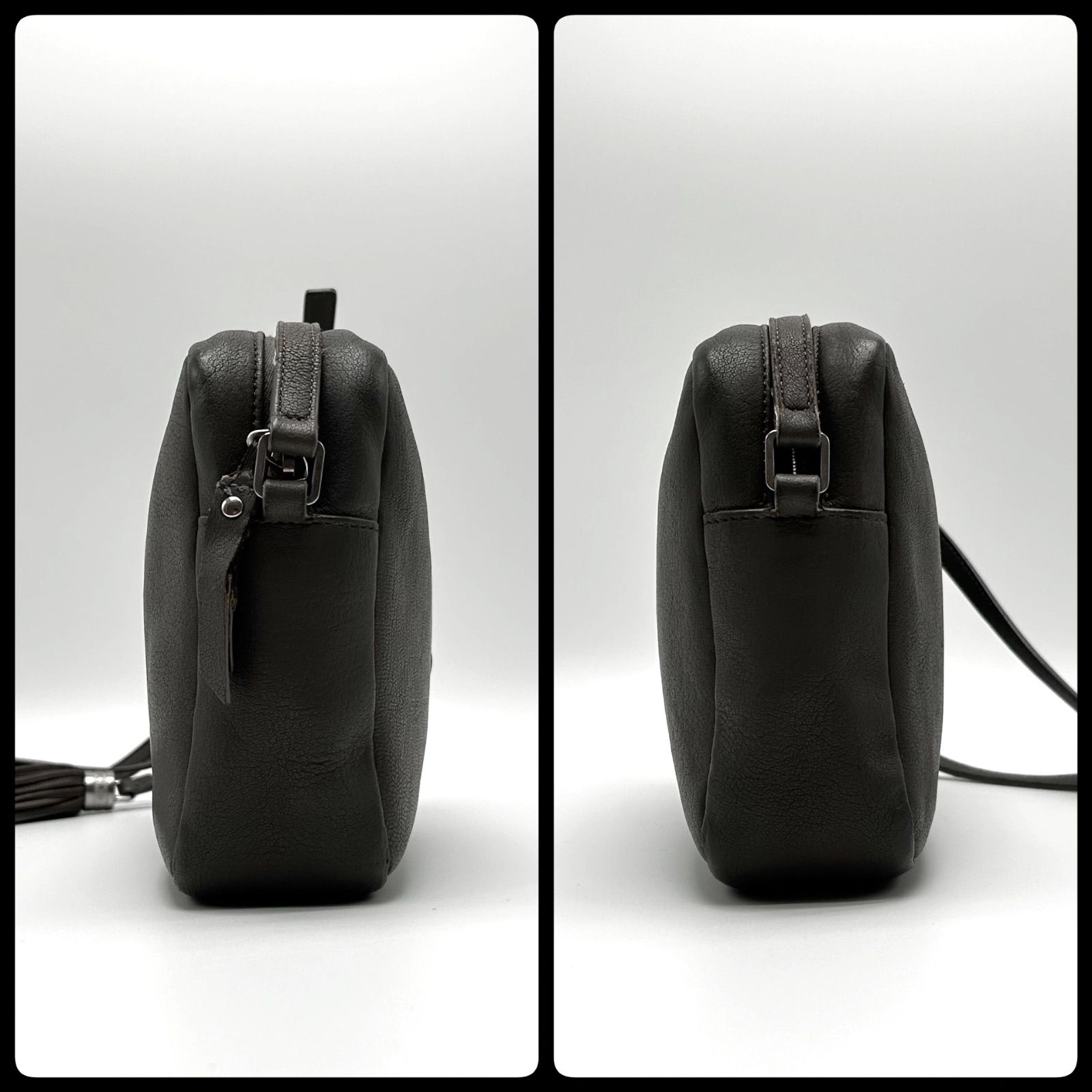 美品 SAINT LAURENT PARIS サンローラン パリ Yves YSL ロゴ イヴ 