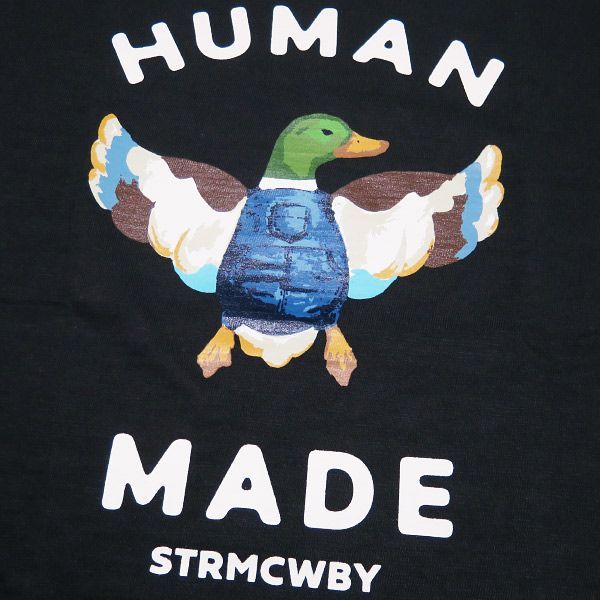 HUMAN MADE duck ダック Tシャツ　アヒル　ヒューマンメイド HUMAN MADE ヒューマンメイド 21AW ×KAWS DRY ALLS Duck Tee