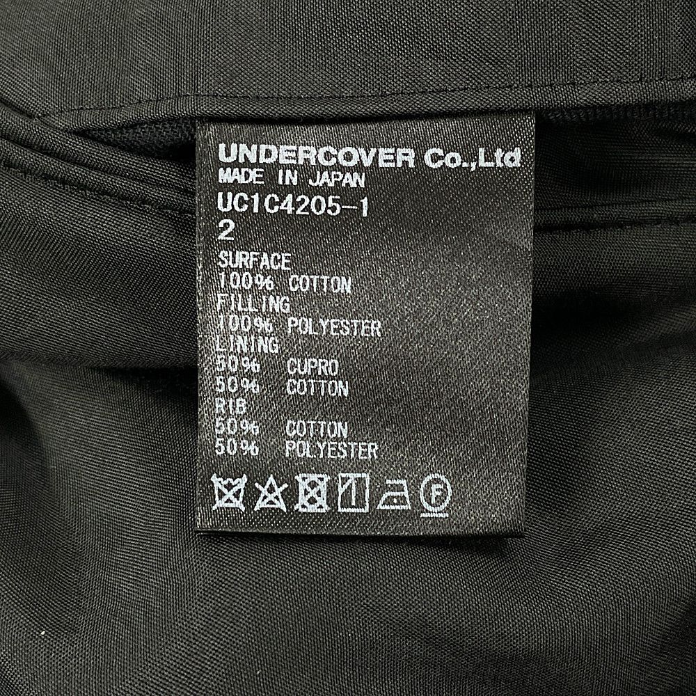 UNDERCOVER アンダーカバー UC1C4205-1 チェック ボンバージャケット ...