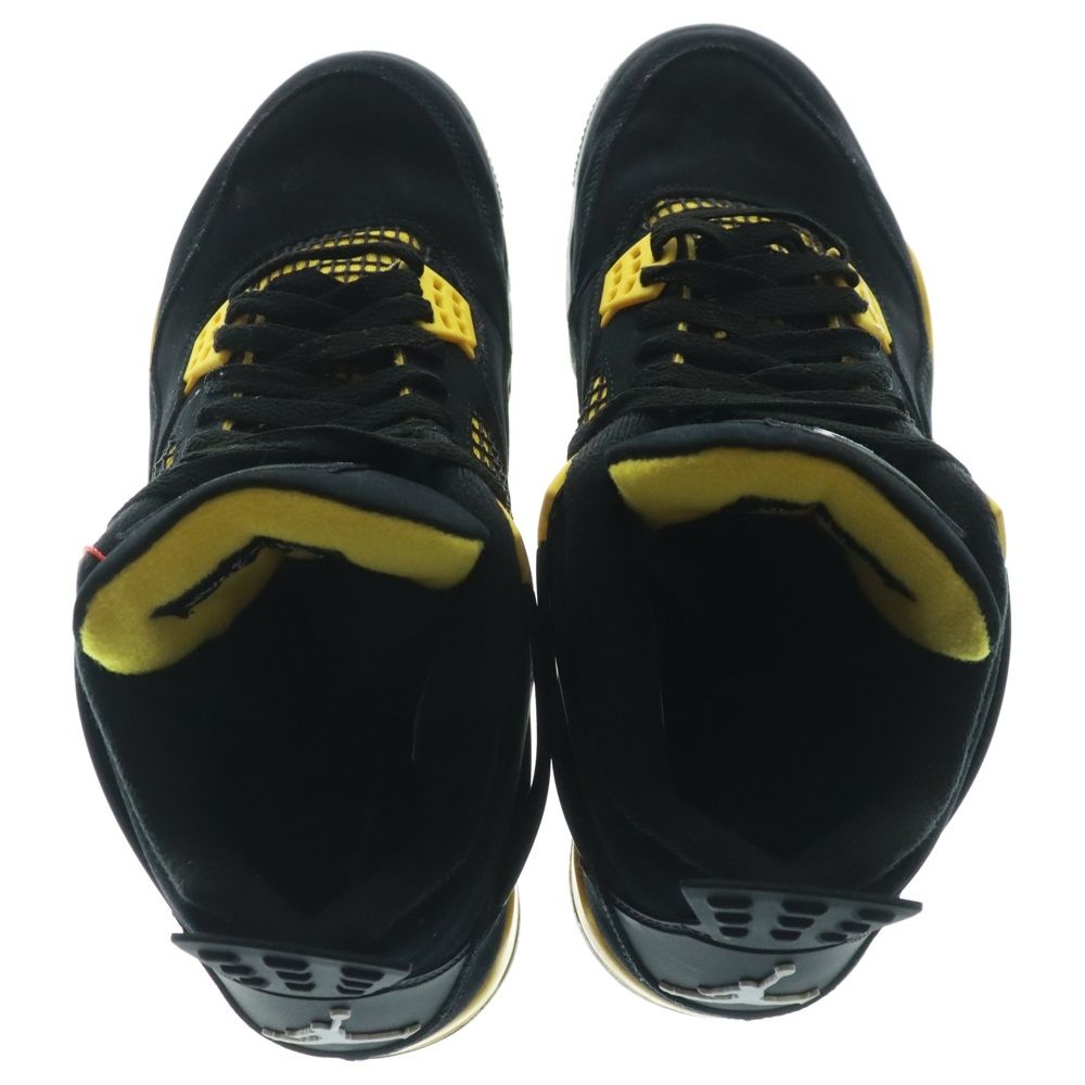 エアジョーダン 4 ブラック/イエロー 5/29発売｜Nike Air Jordan 4 Retro 