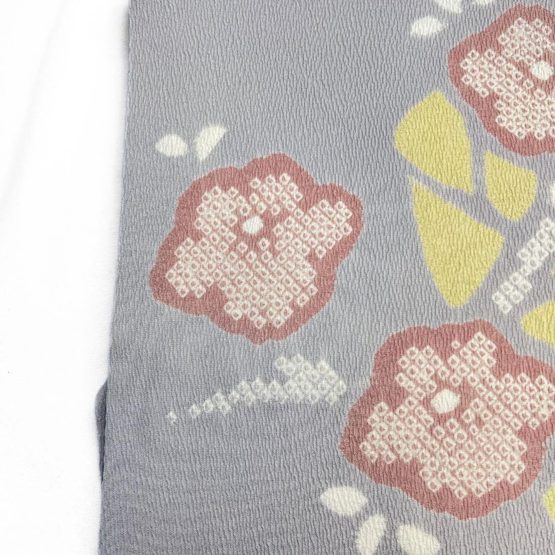 未着用　作家もの　名古屋帯　花模様　リーフ　着物　084a d 作家もの 名古屋帯 塩瀬 京加賀友禅 花模様 着物 084a d - メルカリ