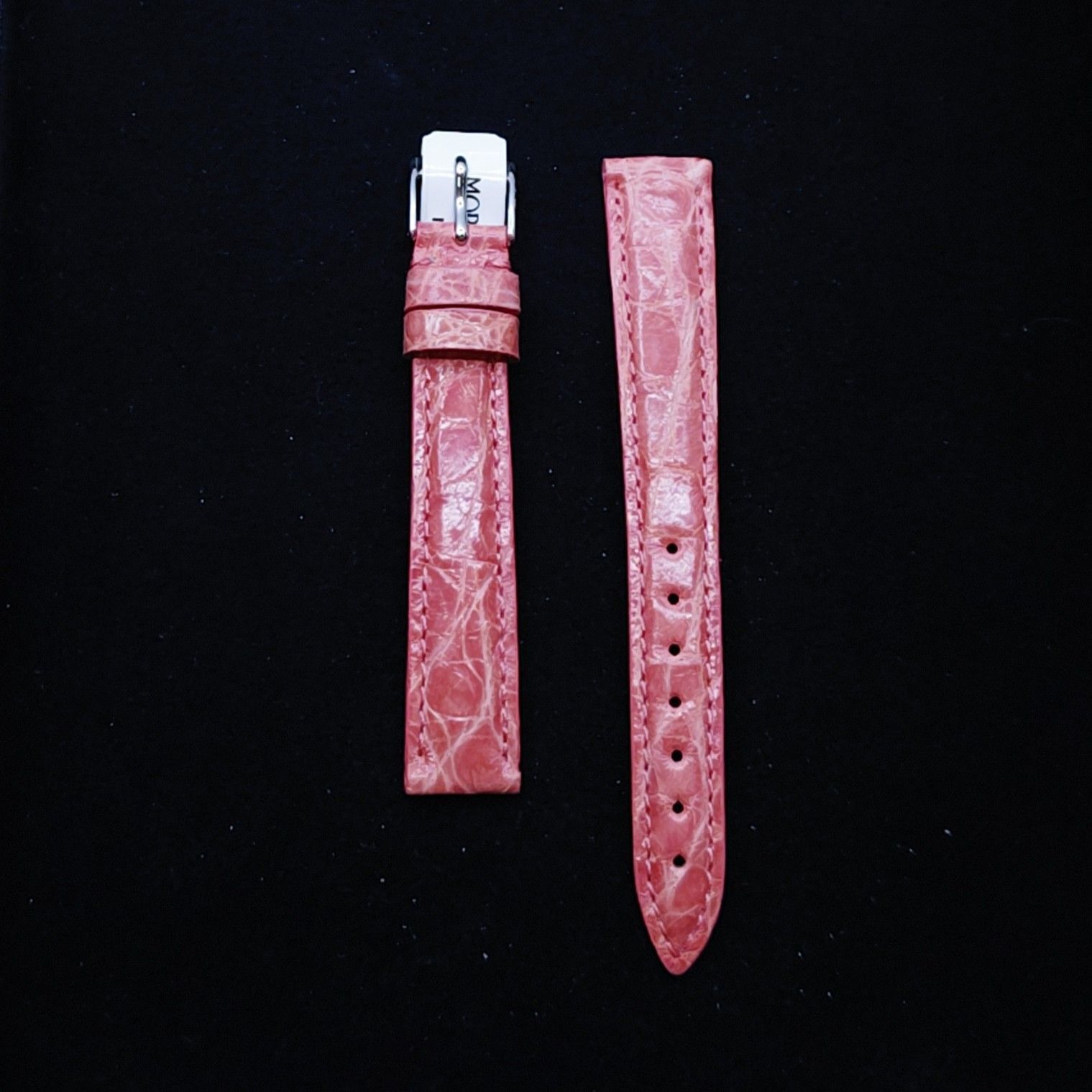 デッドストック品 モレラート MORELLATO AMADEUS カイマン レザー