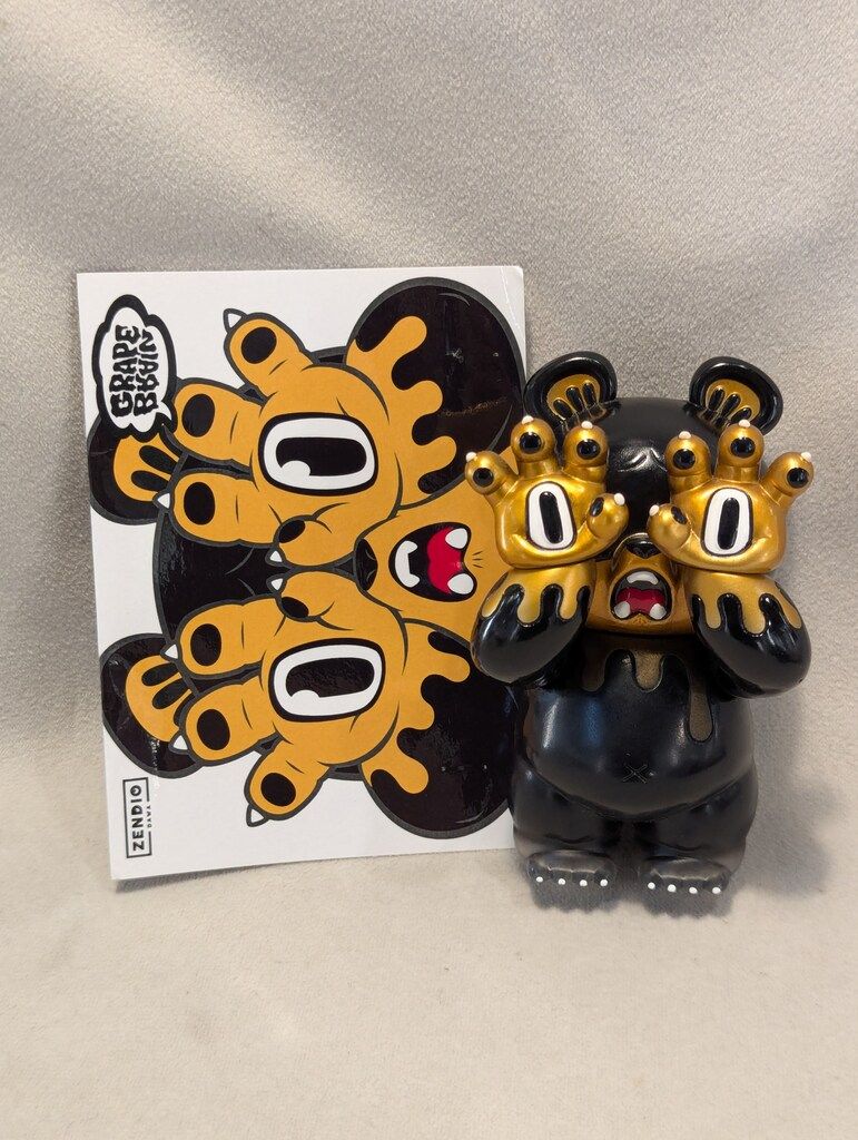 GRAPE BRAIN/zoo toys どんぐり ZOO BEAR Zendio Dawa 3周年 状態