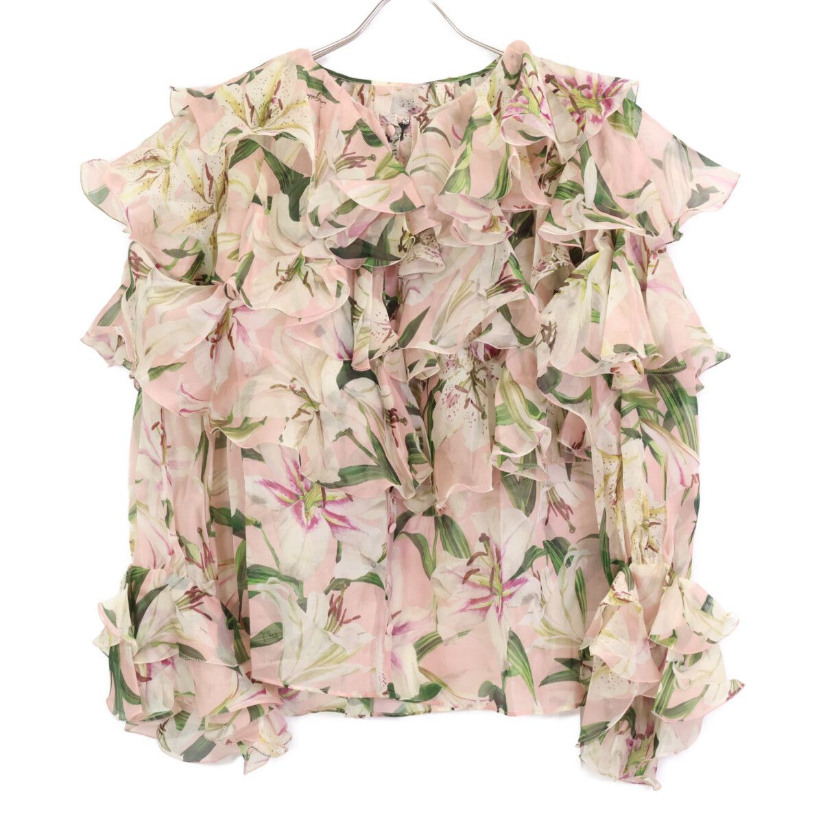 HS148 ﾌﾗﾜｰﾌﾟﾘﾝﾄﾃｨｱｰﾄﾞﾌﾘﾙｼﾌｫﾝﾌﾞﾗｳｽ