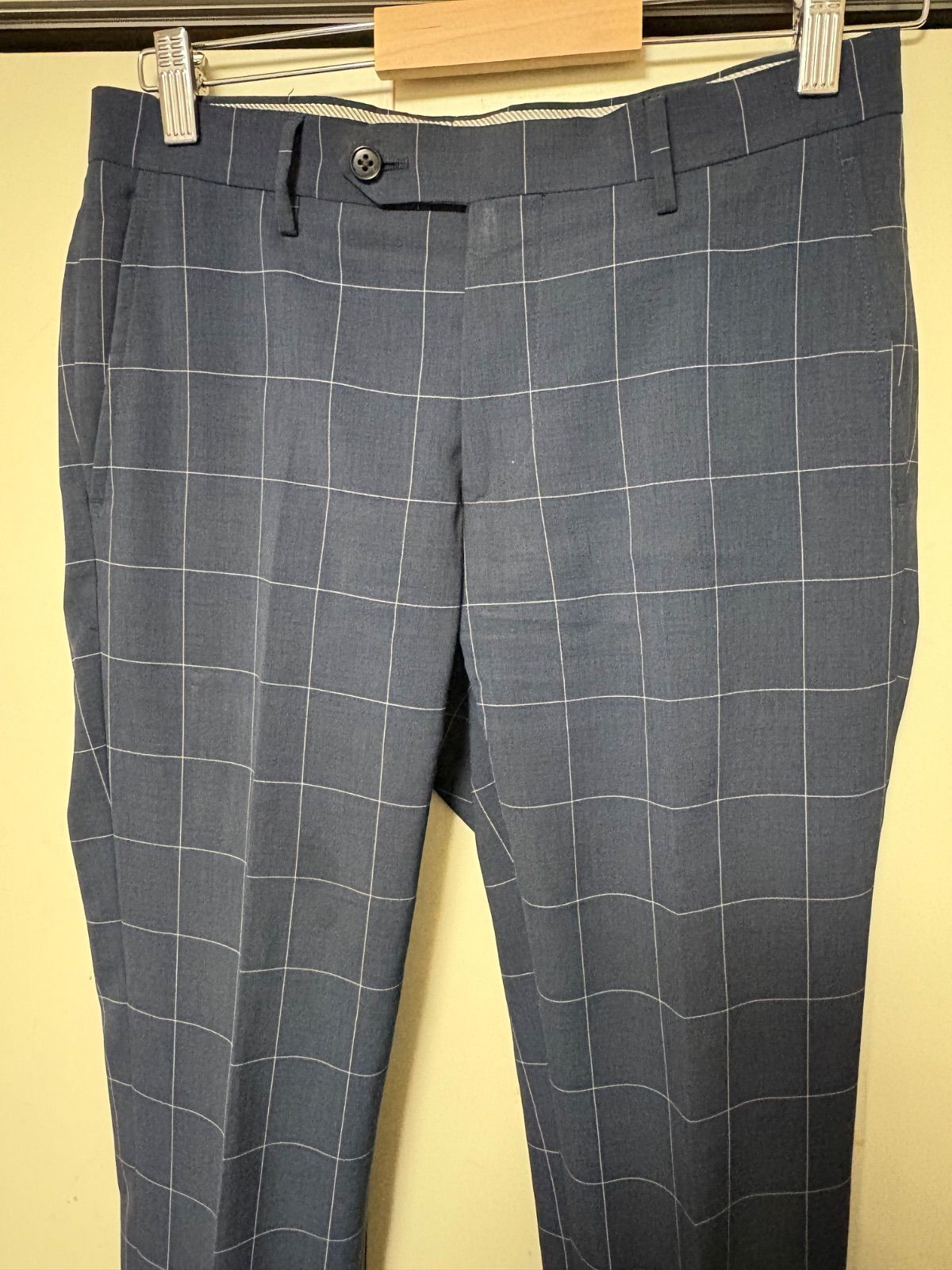 新品ネイビー スラックス サイズМウエスト82ユナイテッドアローズ H BEAUTY&YOUTH UNITED ARROWS 「H BEAUTY&YOUTH ARROWS