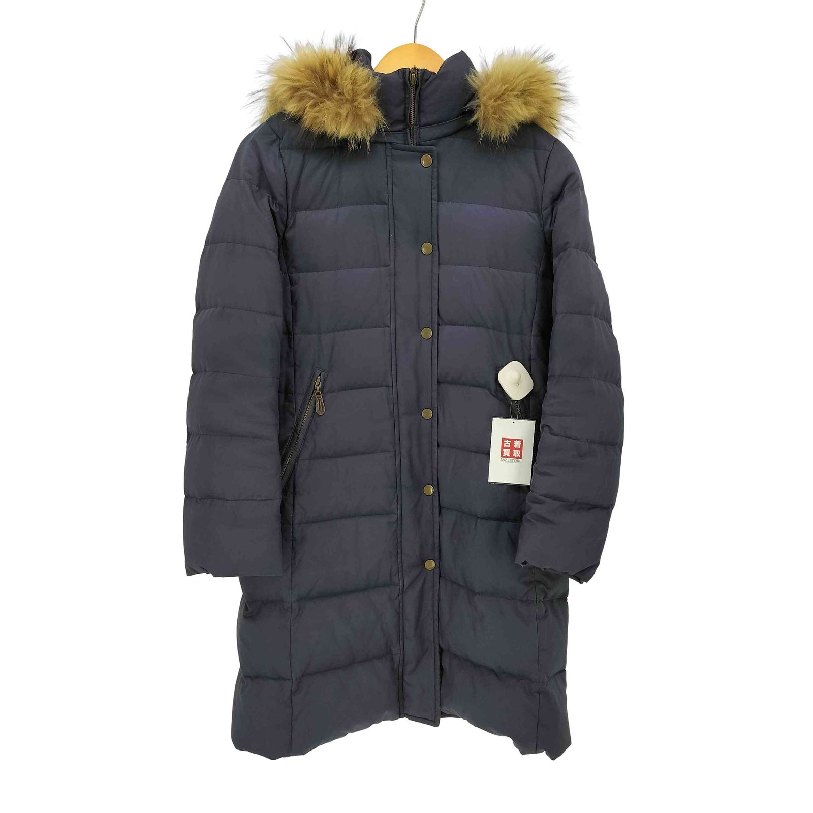 【極美品】マッキントッシュフィロソフィー ラクーンファー ダウンコート　M〜L マッキントッシュフィロソフィー MACKINTOSH PHILOSOPHY