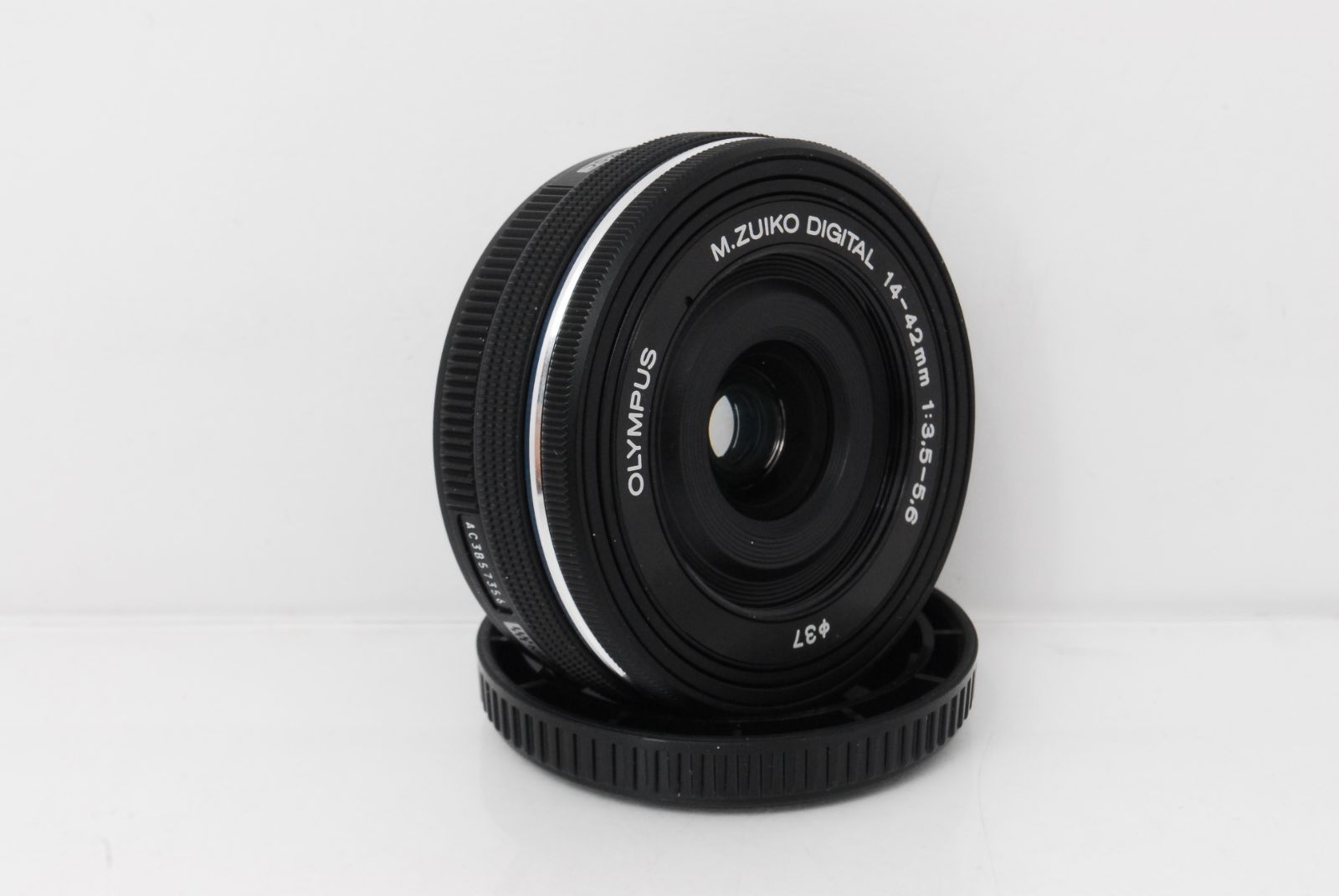 ❤️クールブラック✨極薄コンパクト☆オリンパス M.ZUIKO 14-42mm EZ 