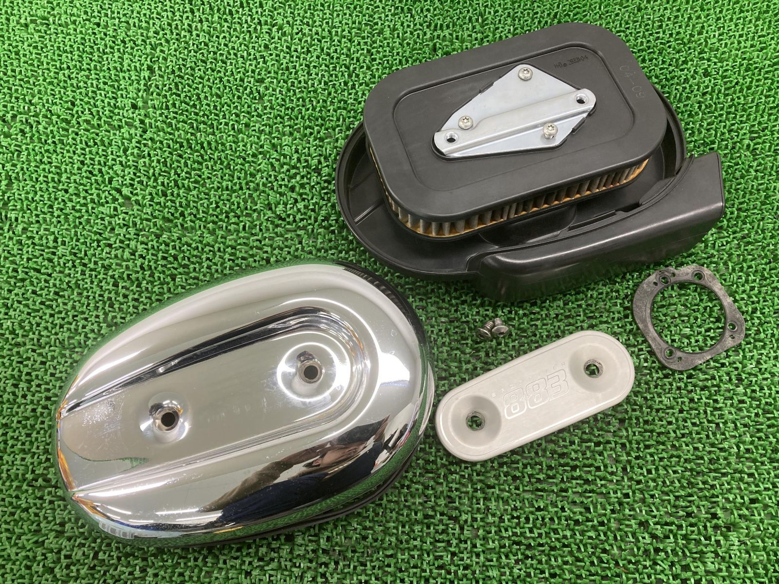 中古 ハーレー スポーツスター883 純正エアクリーナー BOX 80