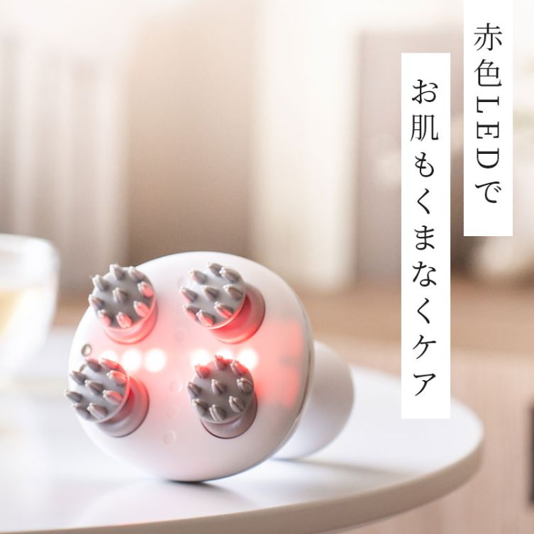 ADORIC BEAUTY LED HEAD SPA 赤色LED 電動頭皮ブラシ - メルカリ