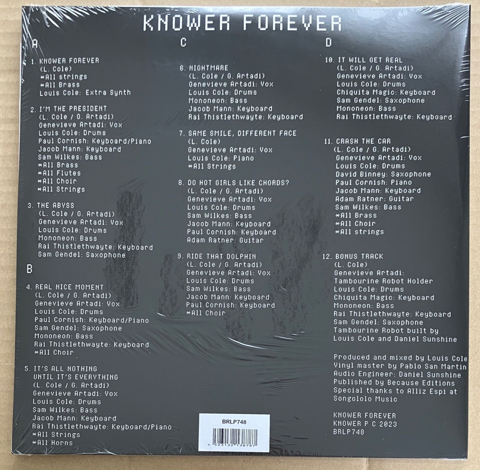 【新品未開封】KNOWER FOREVER 日本限定カラー・ヴァイナル レコード KNOWER FOREVER 日本限定カラー・ヴァイナル 2LP アナログ