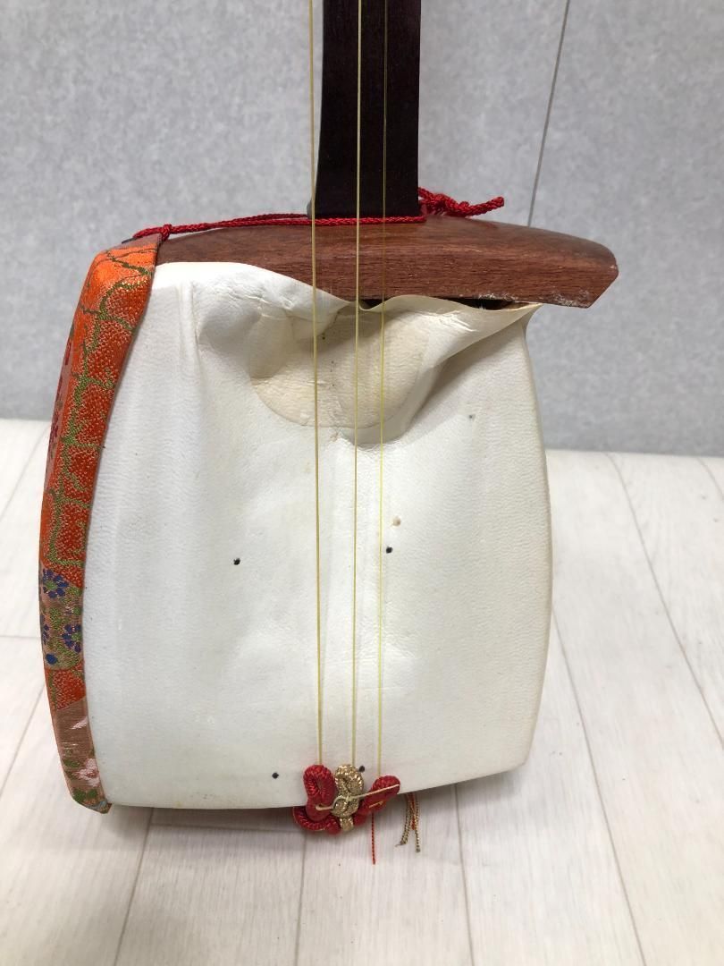 三味線 本体 紫檀 細棹 75078-2-003 - メルカリ