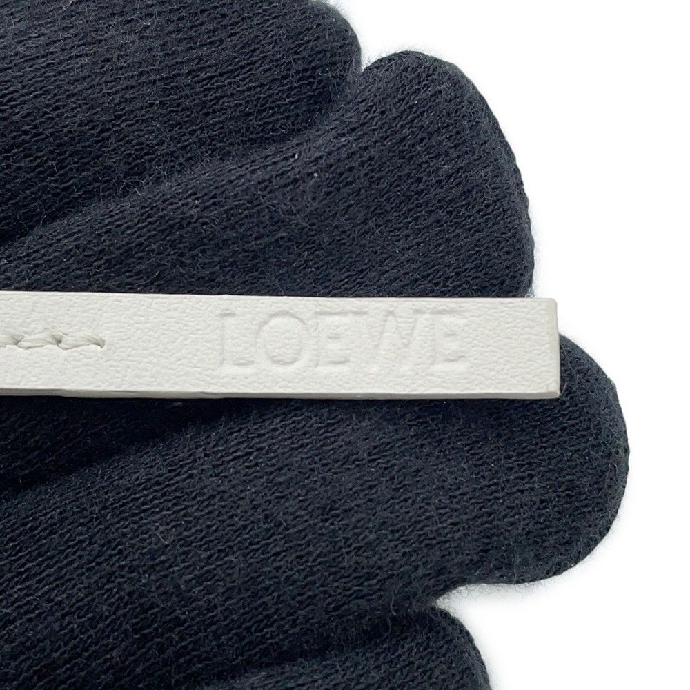 【LOEWE】チャウチャウ チャーム（フェルト&カーフ）アナグラム LOEWE （新品・未使用品）ロエベ チャウチャウ 犬 アニマル