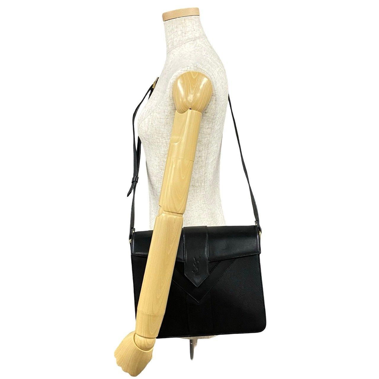 極 美品 箱 袋付 YVES SAINT LAURENT イヴ・サンローラン ヴィンテージ  