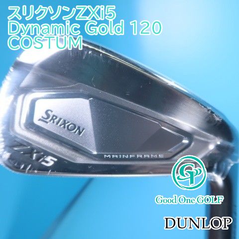 洋楽 custom アイアンセット ダンロップ スリクソンZXi5/Dynamic Gold 120