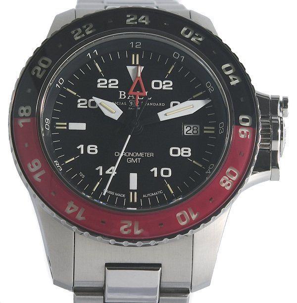 BALL WATCH ボールウォッチ エンジニア ハイドロカーボン エアロGMT II DG2018C-S3CJ-BK 自動巻き メンズ