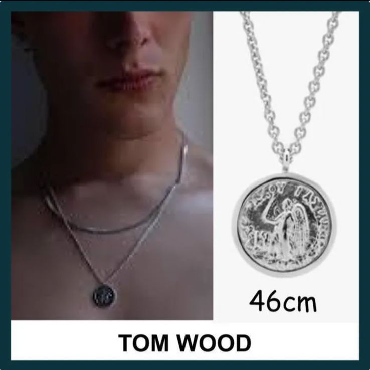 Tom wood シルバー エンジェル ネックレス 46センチ