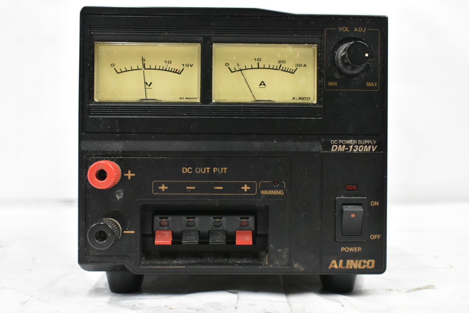 ◆ALINCO DM-130MV 安定化電源 アマチュア無線 現状品 アルインコ 安定化電源 DM-130MV DC電源 ALINCO 無線機