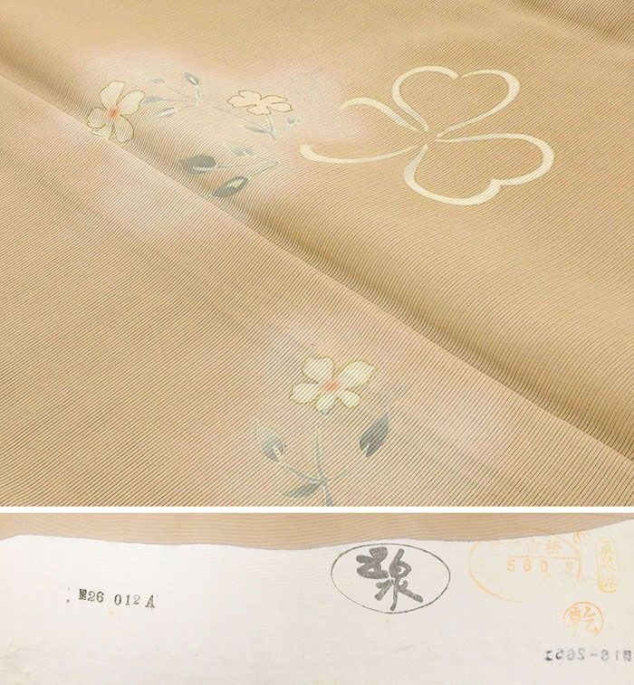 夏物 駒絽 ３本絽 訪問着（正絹）未使用＜HH1986＞Y133mahaIon様 夏着物 夏絽 駒絽 正絹