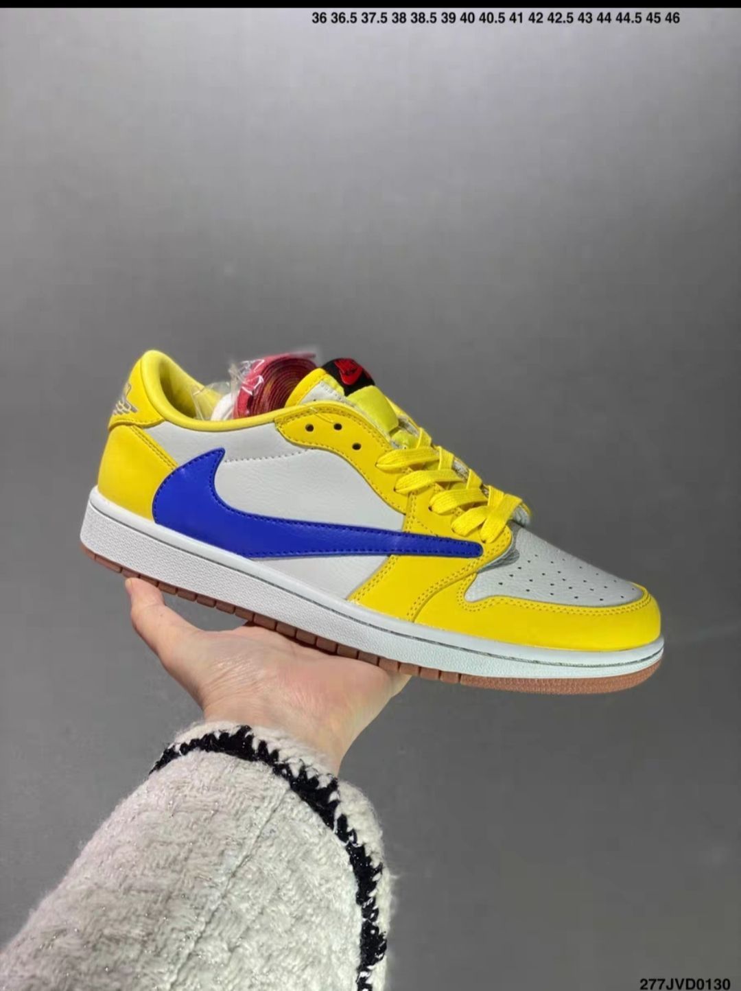 ナイキ スニーカー Fragment x Travis Scott x Air Jordan 1 Low 並行輸入品