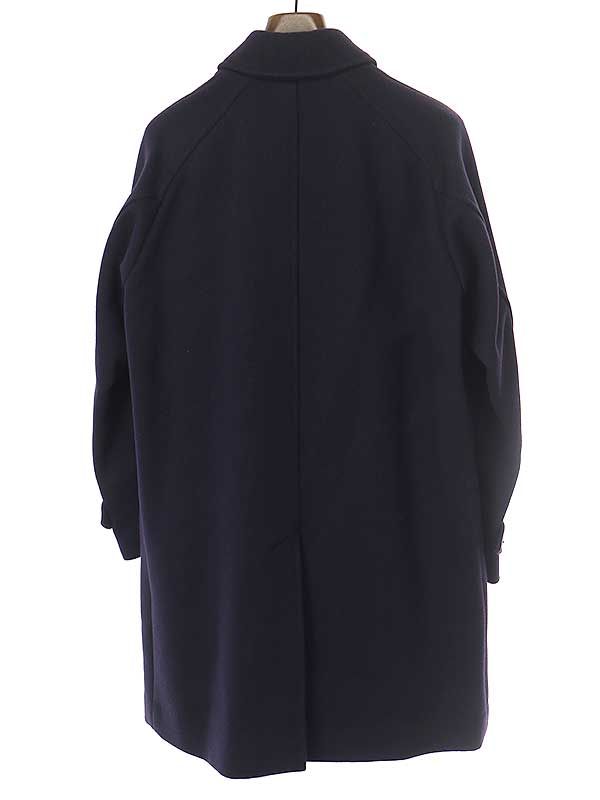 COMOLI キャバリーメルトン バルカラーコート 15AW [NAVY] COMOLI キャバリーメルトン バルカラーコート 15AW [NAVY