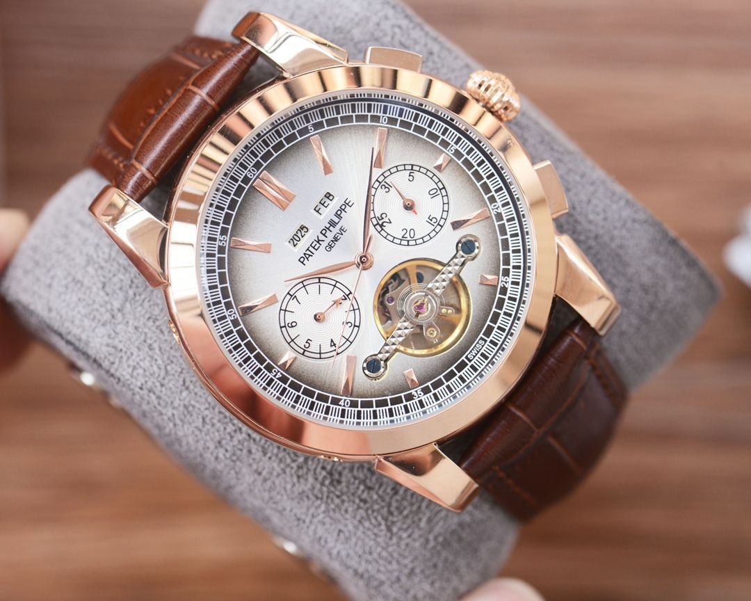 Patek Philippe] メンズ自動巻き腕時計 - 専用ケース・カード