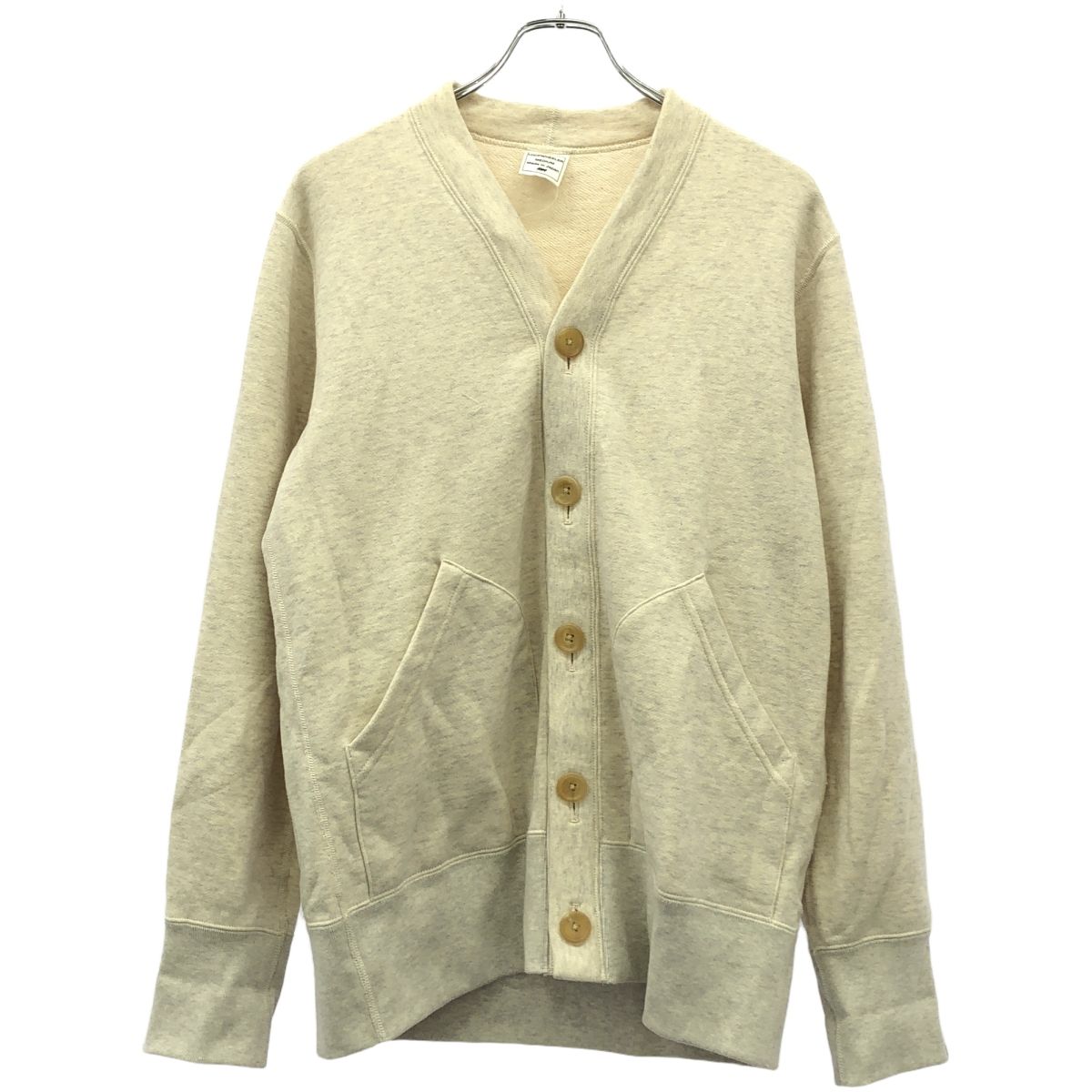 LOOPWHEELER × BEAMS PLUS ⁄ 別注スウェットカーディガン ループ 【S 
