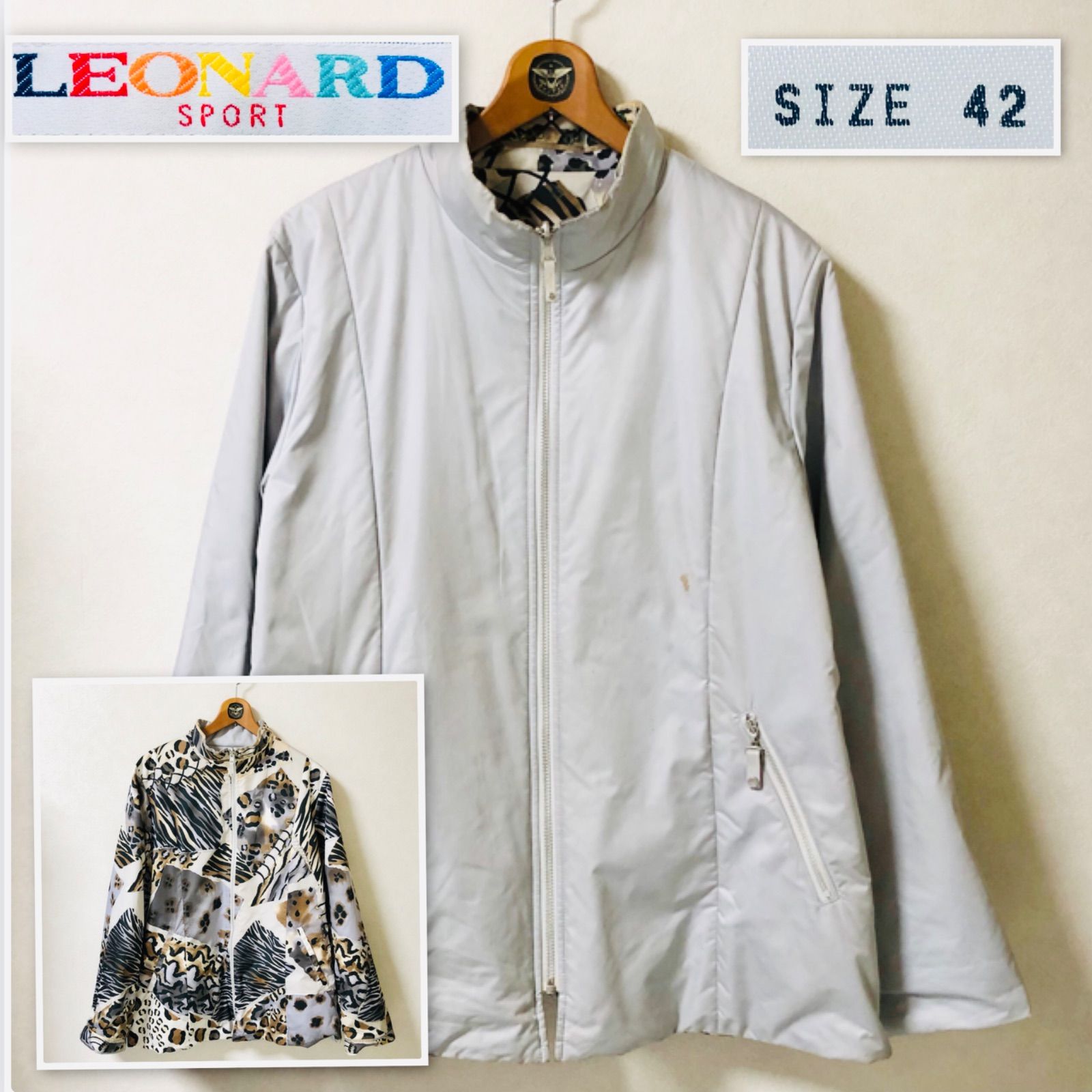 □柄面美品□希少デザイン□LEONARD SPORT レオナールスポーツ 