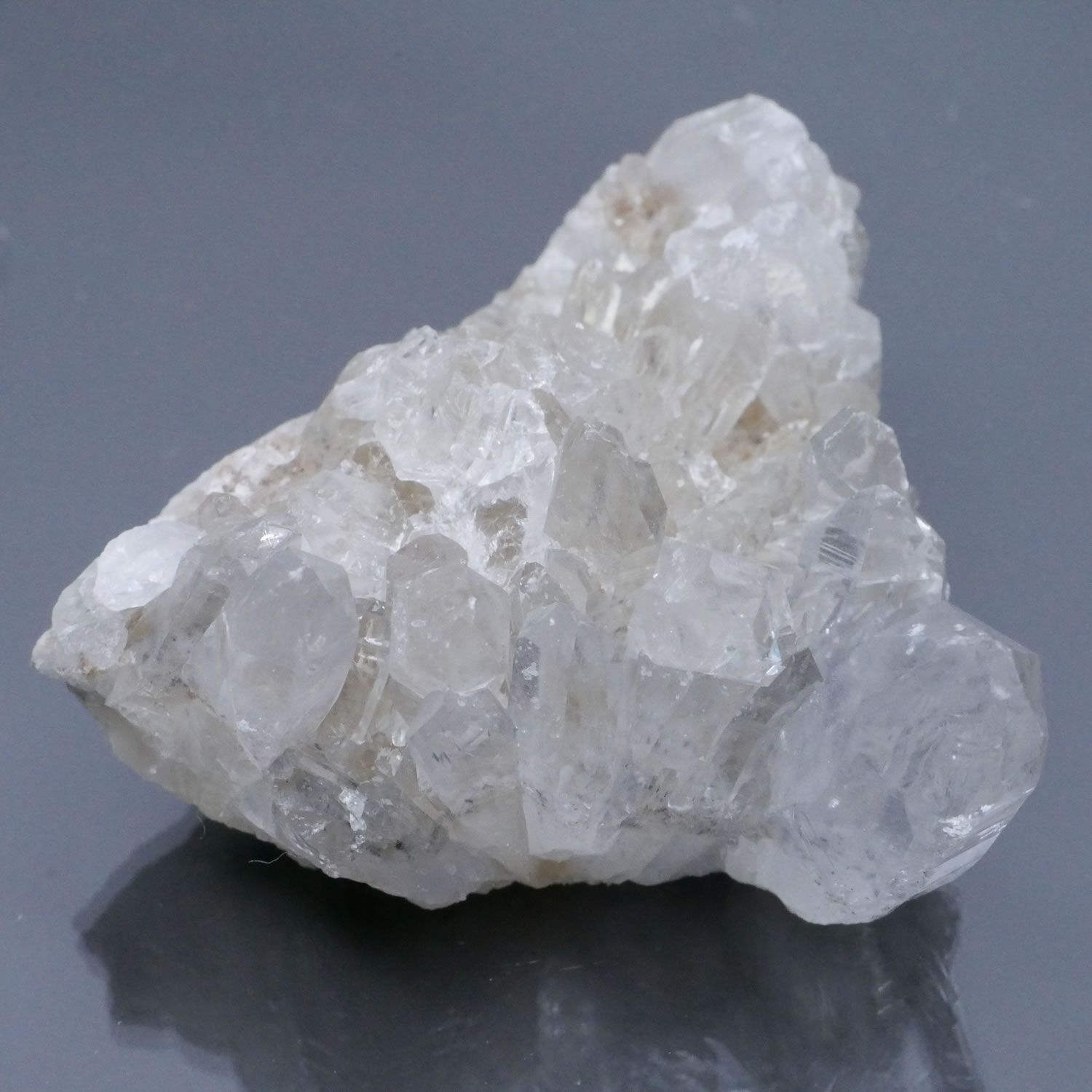 四川省産 菊花水晶 クラスター 1点物 約70g 天然石・置き物 空間