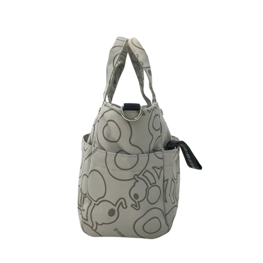 8YARDS グレー カートバッグ 8YARDS ハチヤーズ カートバッグ 総柄 グレー系 [240101335264