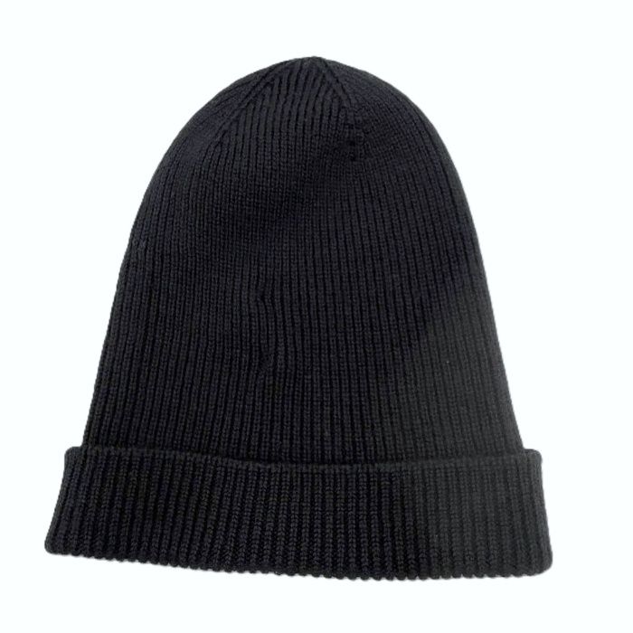 モンクレール MONCLER ニット帽 ビーニー ニットキャップ ロゴワッペン