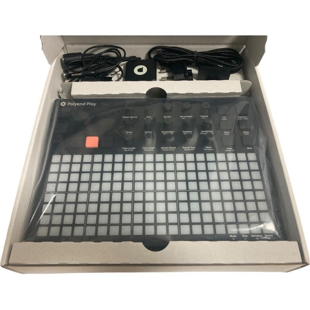 ♥ Polyend Play Groovebox 8 Audio 8 Poly MIDI tracks ポリエンド プレイ グルーブボックス シンセ DTM 次回入荷は完全未定