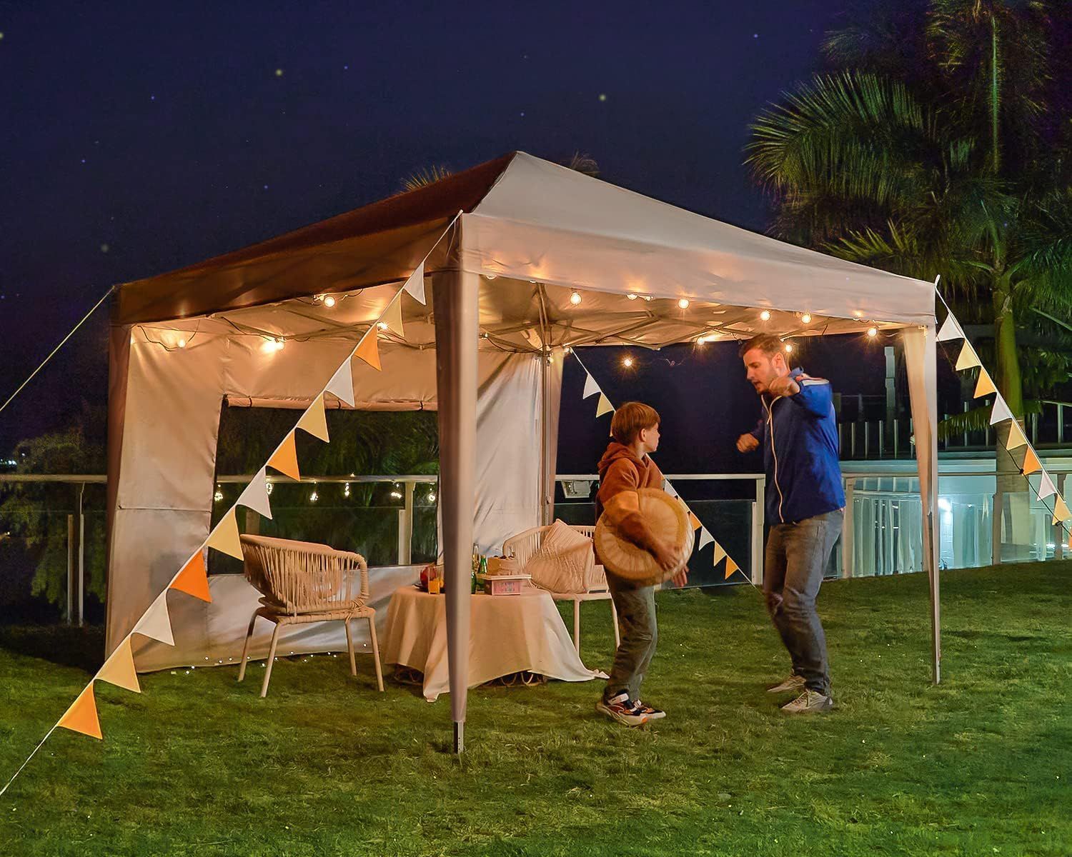 タープテント 3段階調節 アウトドア 2.5m 【公式通販】