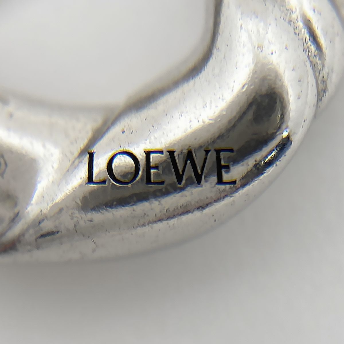 ワンポイント♪【LOEWE】ナパツイスト/ フープピアス/ 刻印入り ナパツイスト フープ スモール (スターリングシルバー) ゴールド