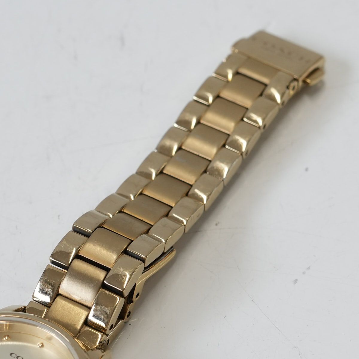 COACH GRAND レディース 腕時計 USED超美品 コーチ グランド ゴールド  