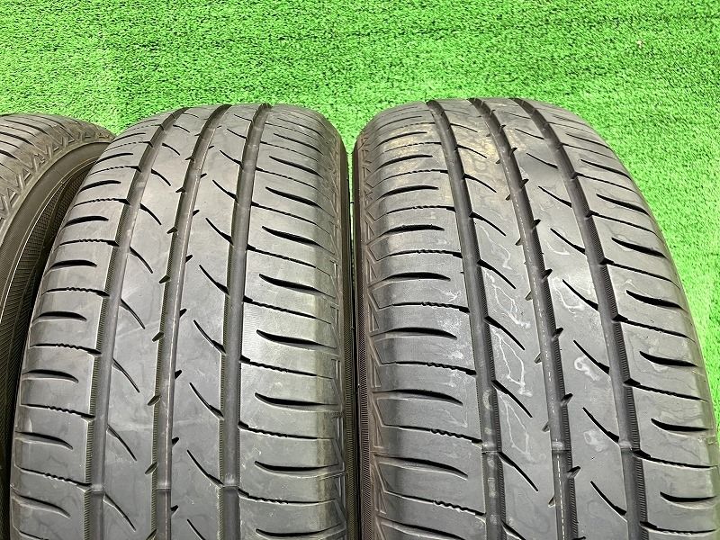 Toyo nanoenargy j59 4本　195/65R15 タイヤ　１７年２３週　前６mm後ろ７mm TOYO サマー トーヨー ナノエナジー3+ 195⁄65R15 4本 5ミリ 2019年 195⁄