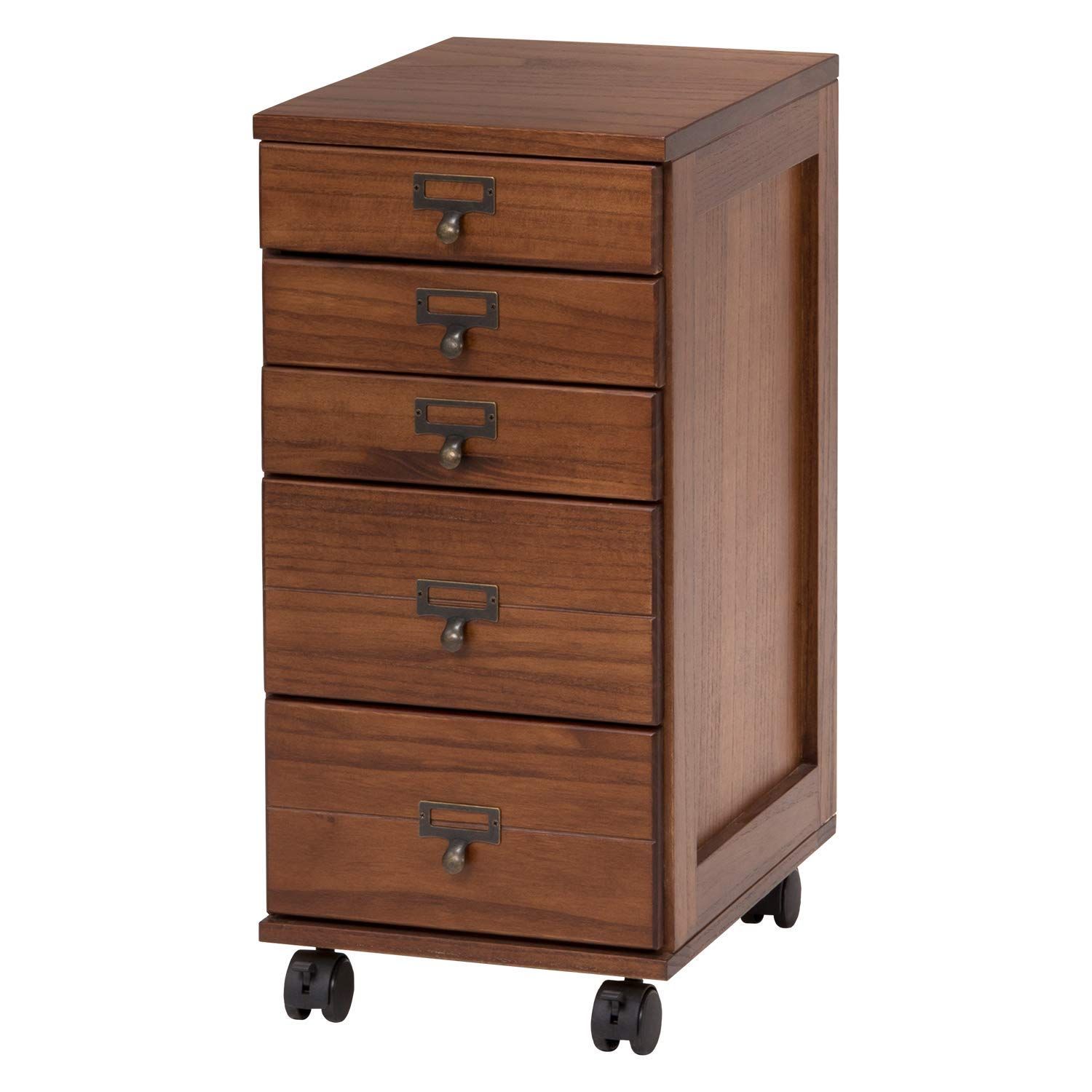 数量限定】萩原(Hagihara) 多段チェスト 書類チェスト 書類 棚 A4 引出