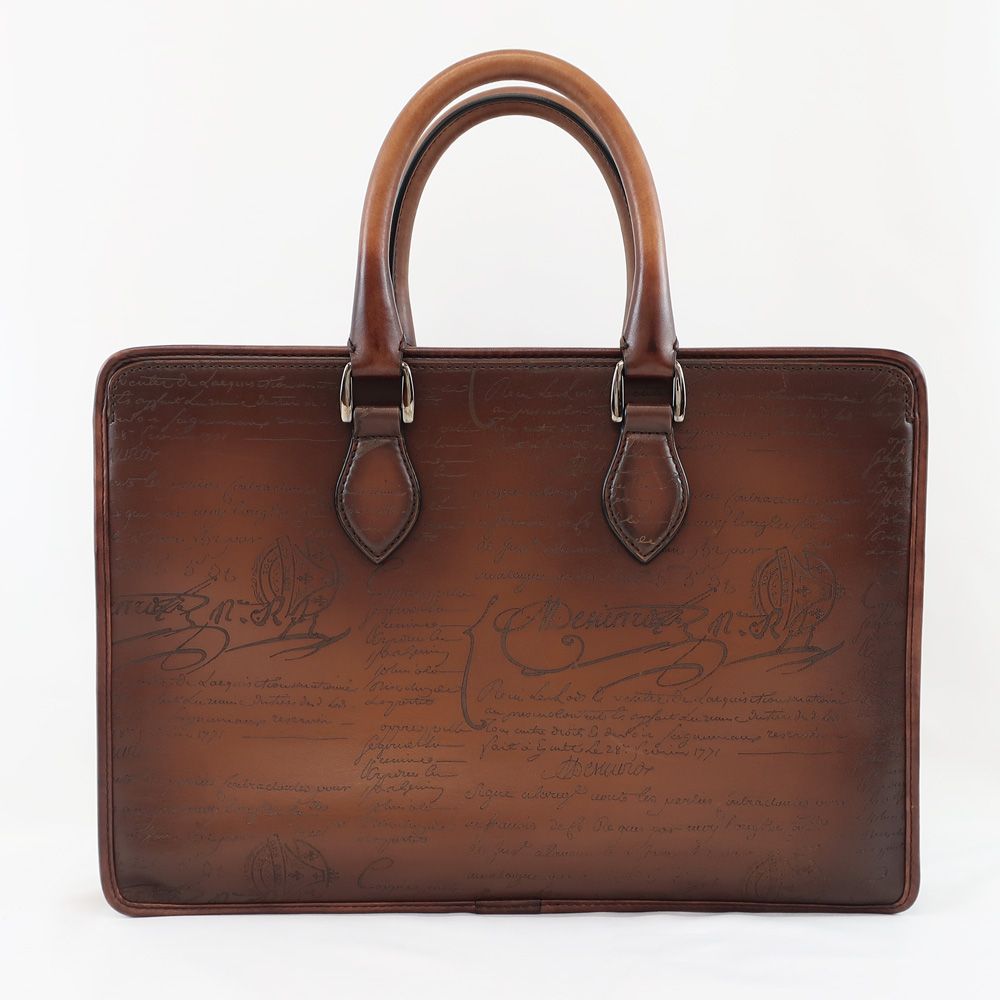 ベルルッティ ダークブラウン ビジネスバッグ Berluti ブラウン